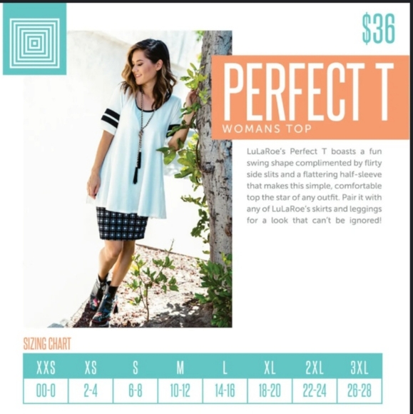 LuLaRoe Perfect Tee - Picture 4 of 4